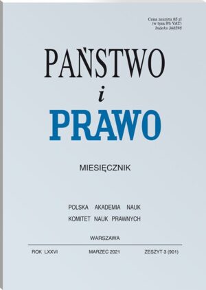 Państwo i Prawo - Nr 3/2021 [901]