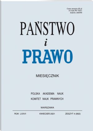 Państwo i Prawo - Nr 4/2021 [902]