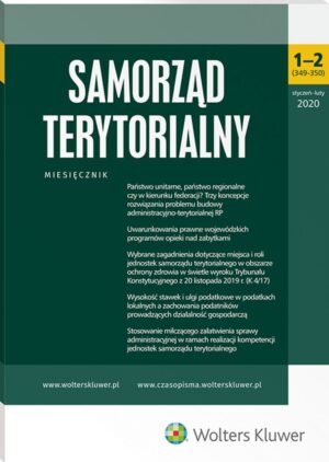 Samorząd Terytorialny - Nr 1-2/2020