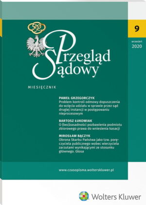 Przegląd Sądowy - Nr 9/2020