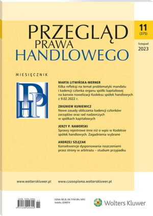 Przegląd Prawa Handlowego - Nr 11/2023 [375]