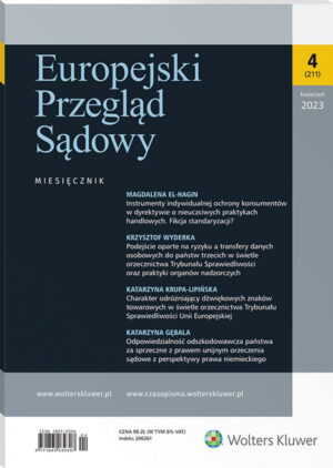 Europejski Przegląd Sądowy - Nr 4/2023 [211]