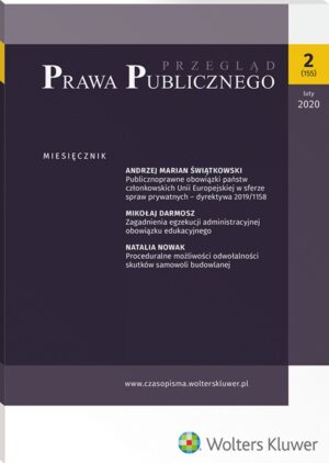 Przegląd Prawa Publicznego - Nr 2/2020