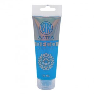 Farba akrylowa Deco Artea 75 ml tuba neonowy niebieski