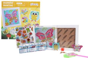 Diamentowa mozaika brelok naklejki ogród owady