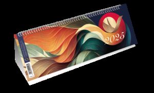 Kalendarz 2025 ze spiralką A4 poziomy