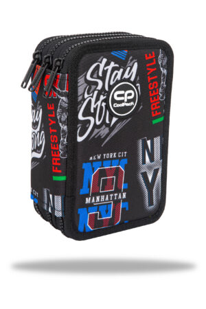 Piórnik 3-komorowy z wyposażeniem Coolpack Jumper 3 big city