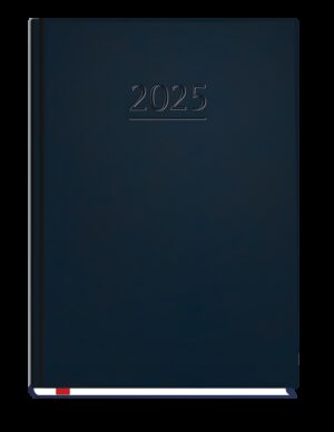 Terminarz 2025 Popularny tygodniowy granat A5