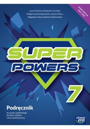 Język angielski super powers NEON podręcznik dla klasy 7 szkoły podstawowej EDYCJA 2023-2025
