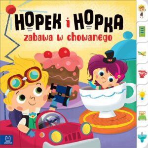 Hopek i hopka zabawa w chowanego interaktywna książeczka dla dzieci