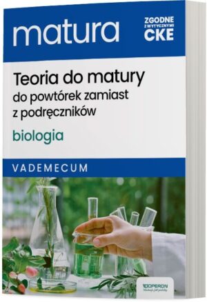 Matura 2025 Biologia vademecum zakres rozszerzony