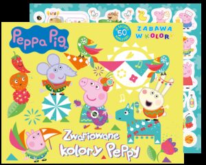 Zwariowane kolory  Peppy. Zabawa w kolory. Świnka Peppa
