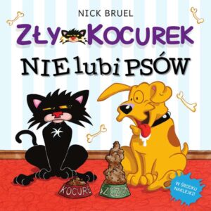 Zły kocurek nie lubi psów