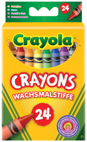 Kredki świecowe Crayola 24 kolorów