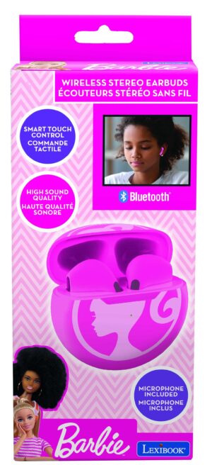 Słuchawki bezprzewodowe Barbie Lexibook HPBT05BB