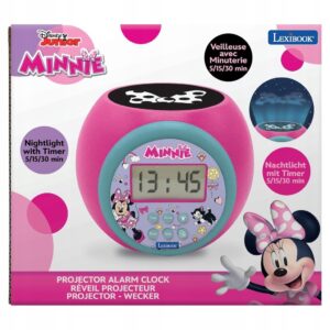 Budzik z projektorem Myszka Miki Lexibook RL977MN