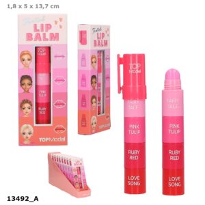 Balsam do ust koloryzujący Top Model BEAUTY&ME 1sztyft-4kolory 13492A