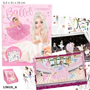 Zestaw z naklejkami Balet Top Model 13610A