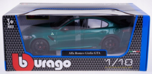 Bburago Model 1:18 Alfa Romeo Giulia GTA zielony