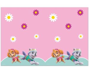 Obrus plastikowy Paw Patrol Skye and Everest 120x180 cm 1szt.