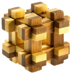 Łamigłówka 3D Bamboo Prison House poziom 4/4