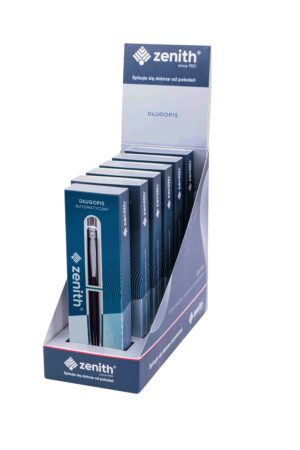 Długopis metalowy Zenith 60 Black 0,8 mm w etui 1szt.