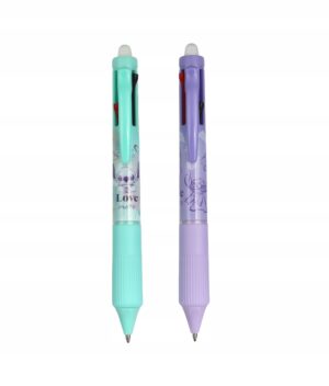 Długopis wymazywalny automatyczny 4-kolorowy Stitch pastel 1szt.mix
