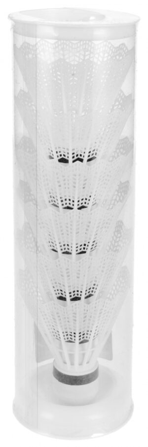 Lotki do badmintona białe 6 sztuk