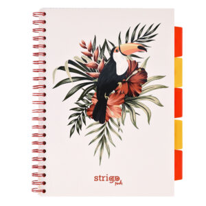 Kołozeszyt Strigo A4 Project Book Pelikan biały kratka