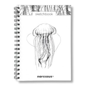Szkicownik B5 Meduza na spirali z perforacją 60k