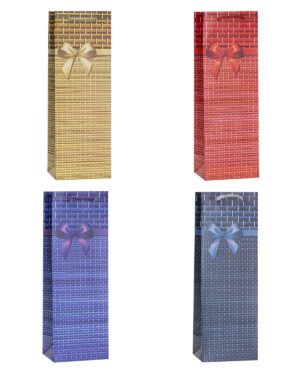 Torebki prezentowe Lux TBG-24009-BB 12 sztuk