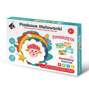 Piaskowa wyklejanka zwierzątka