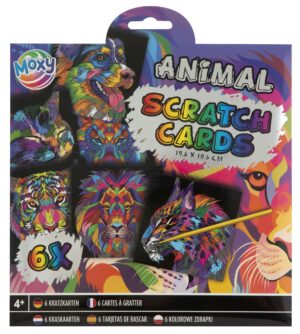 Zestaw do wydrapywanek wzór Zwierzątko