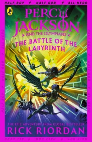 Percy Jackson and the Battle of the Labyrinth. Book 4 wer. angielska