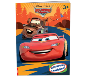 Auta Kolorowanka z naklejkami NA-9139