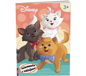 Disney Classic Kolorowanka z naklejkami NA-9140
