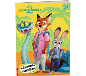 Disney Zwierzogród 2 Kolorowanka z naklejkami NA-9142