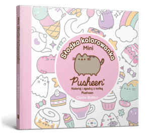 Słodka minikolorowanka Pusheen. Pusheen