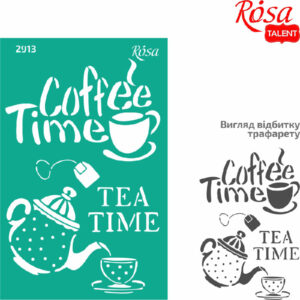 Szablon samoprzylepny wielokrotnego użytku motywy kuchenne 13x20cm