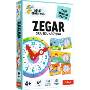 Gra Zegar Mały odkrywca Rodzina Treflików 02809