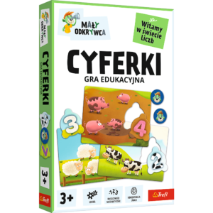 Gra Cyferki Mały odkrywca Rodzina Treflików 02810