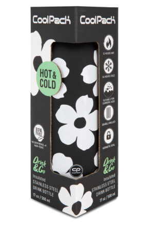 Bidon 500ml metalowy Coolpack Bonet Termo Bottle Flores Jasmine