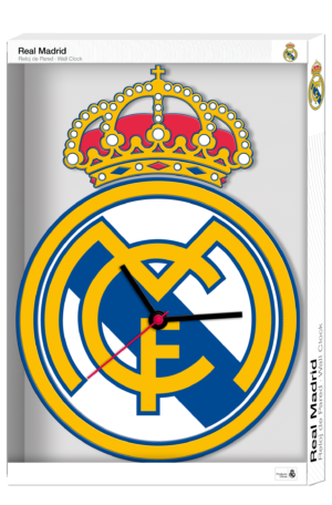 Zegar ścienny XL MDF Real Madrid RM00023