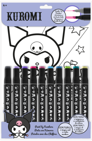 Zestaw kreatywny Kuromi 12 el. KU00022