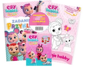 Cry Babies. Zestaw. Dwie książeczki oraz 1 z 3 figurek!