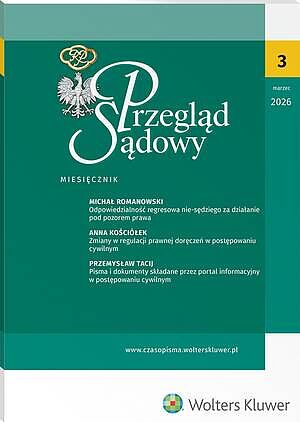 Przegląd Sądowy - Nr 3/2026