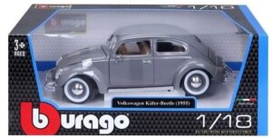Bburago Model 1:18 Volkswagen Kafer-Beetle 1955 12029