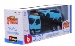 Bburago Model 1:43 Laweta ciężarówka Renault Clio