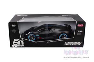 Bburago Model 1:18 Bugatti Divo Carbon Series model jubileuszowy 18-11101