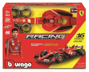 Bburago Model 1:24 BOLID F1 Ferrari SF-24 Charles Leclerc do złożenia 18-26858